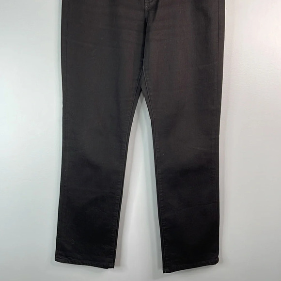RALPH LAUREN LRL Classic Fit Straight Leg Jeans Black Mid Rise Retro Preppy 8 - Picture 4 of 10